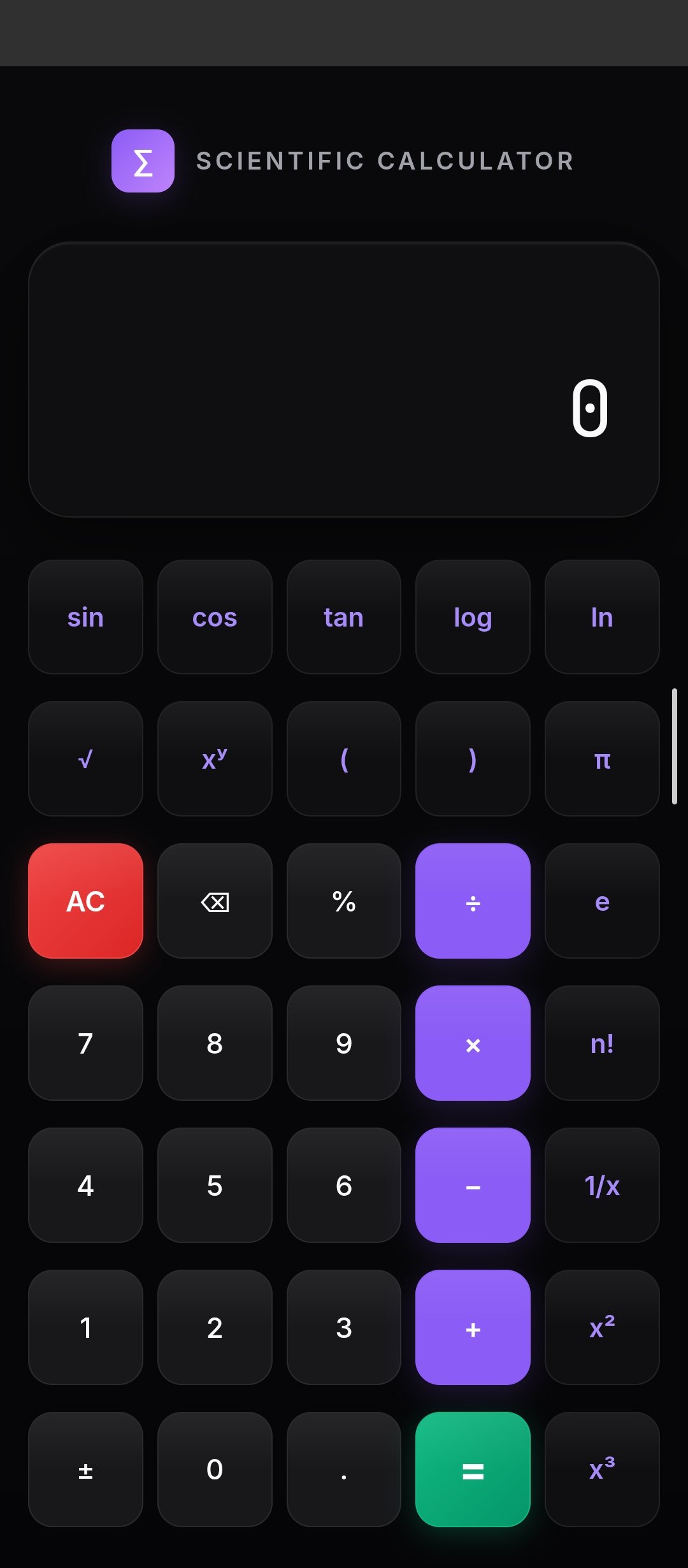 Scientific Calculator